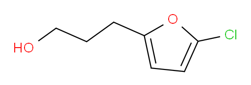 3-(5-chlorofuran-2-yl)propan-1-ol