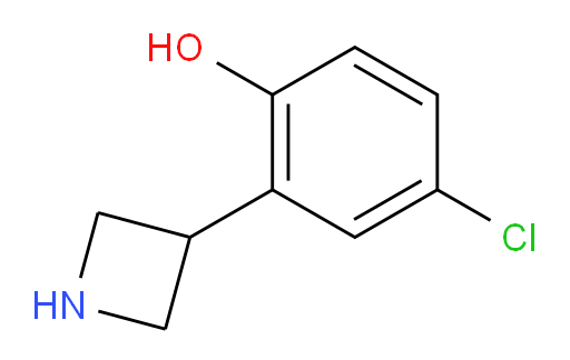 2-(azetidin-3-yl)-4-chlorophenol