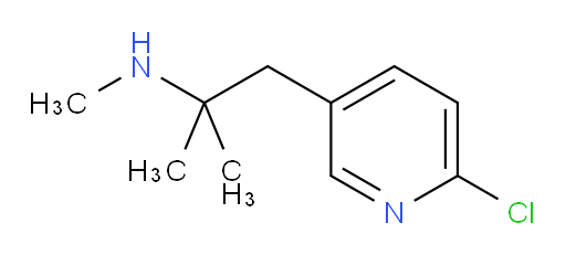 [1-(6-chloropyridin-3-yl)-2-methylpropan-2-yl](methyl)amine