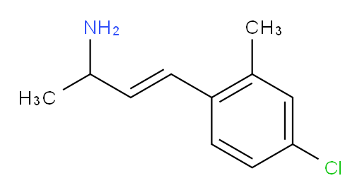 4-(4-chloro-2-methylphenyl)but-3-en-2-amine