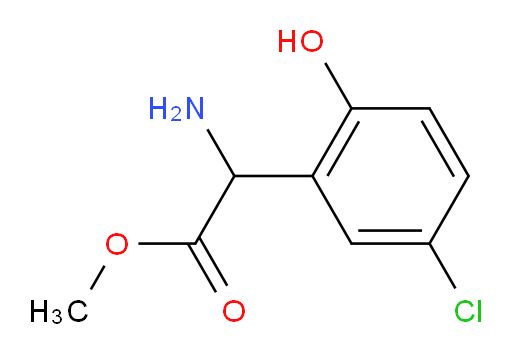 methyl 2-amino-2-(5-chloro-2-hydroxyphenyl)acetate