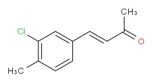 4-(3-chloro-4-methylphenyl)but-3-en-2-one