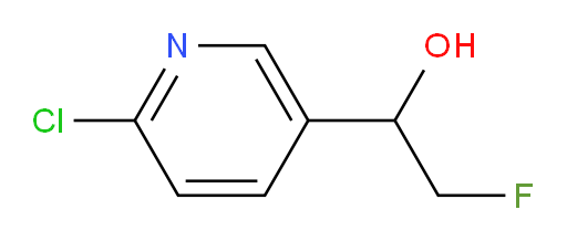 1-(6-chloropyridin-3-yl)-2-fluoroethan-1-ol