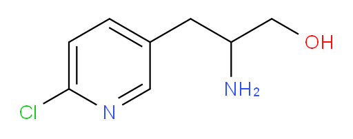 2-amino-3-(6-chloropyridin-3-yl)propan-1-ol
