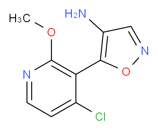 5-(4-chloro-2-methoxypyridin-3-yl)-1,2-oxazol-4-amine