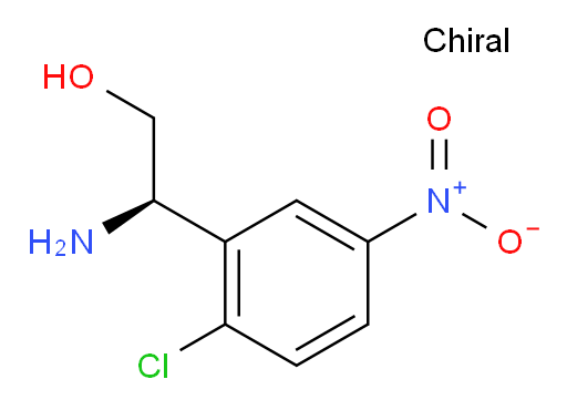 (2R)-2-amino-2-(2-chloro-5-nitrophenyl)ethan-1-ol