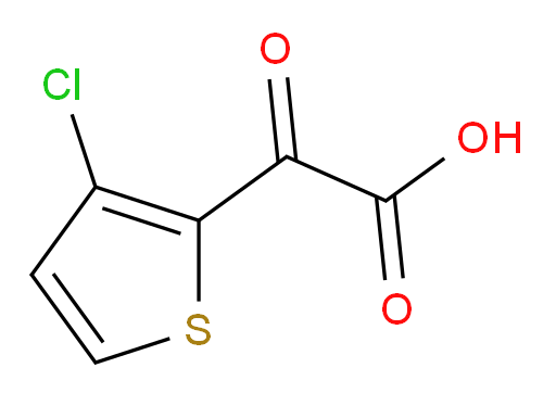 2-(3-chlorothiophen-2-yl)-2-oxoacetic acid