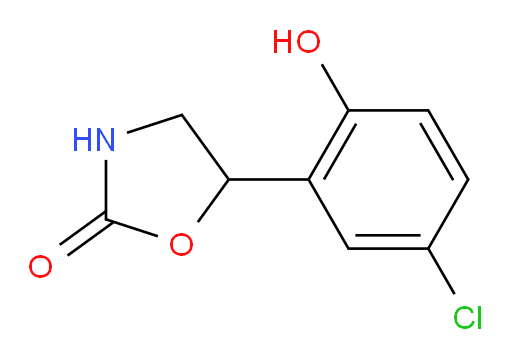 5-(5-chloro-2-hydroxyphenyl)-1,3-oxazolidin-2-one