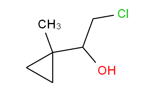 2-chloro-1-(1-methylcyclopropyl)ethan-1-ol