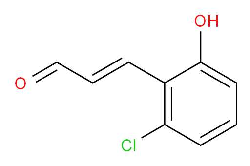 3-(2-chloro-6-hydroxyphenyl)prop-2-enal