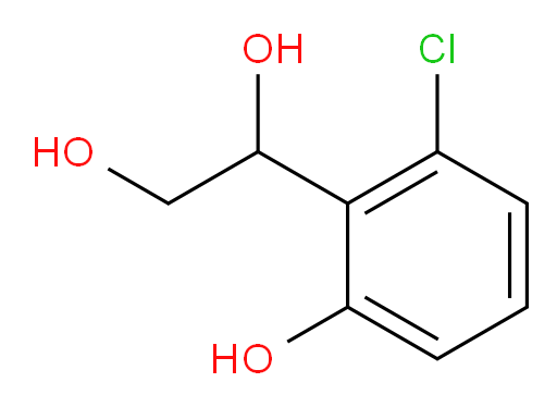 1-(2-chloro-6-hydroxyphenyl)ethane-1,2-diol