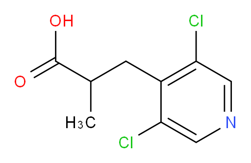 3-(3,5-dichloropyridin-4-yl)-2-methylpropanoic acid