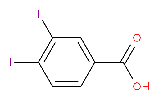 3,4-diiodobenzoic acid