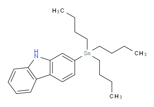 2-(tributylstannyl)-9H-carbazole