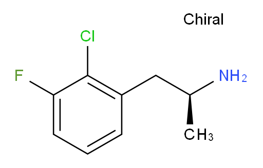 (2S)-1-(2-chloro-3-fluorophenyl)propan-2-amine