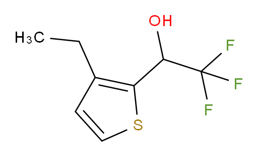 1-(3-ethylthiophen-2-yl)-2,2,2-trifluoroethan-1-ol