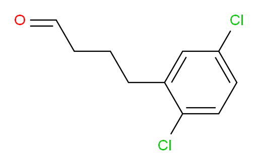 4-(2,5-dichlorophenyl)butanal