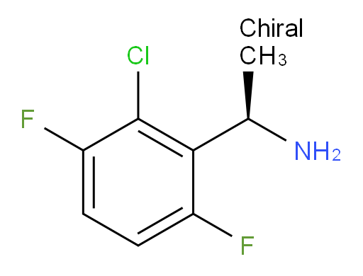 (1R)-1-(2-chloro-3,6-difluorophenyl)ethan-1-amine