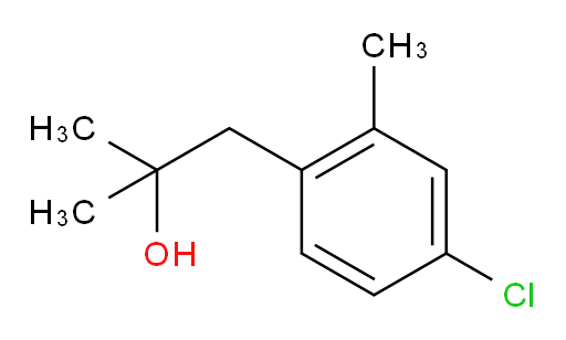 1-(4-chloro-2-methylphenyl)-2-methylpropan-2-ol
