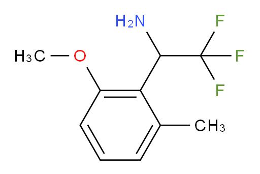 2,2,2-trifluoro-1-(2-methoxy-6-methylphenyl)ethan-1-amine