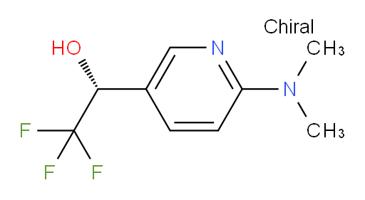 (1R)-1-[6-(dimethylamino)pyridin-3-yl]-2,2,2-trifluoroethan-1-ol