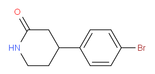 4-(4-bromophenyl)piperidin-2-one