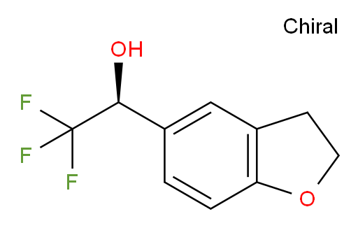 (1S)-1-(2,3-dihydro-1-benzofuran-5-yl)-2,2,2-trifluoroethan-1-ol