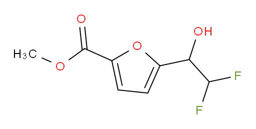 methyl 5-(2,2-difluoro-1-hydroxyethyl)furan-2-carboxylate