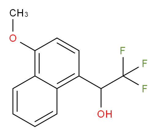 2,2,2-trifluoro-1-(4-methoxynaphthalen-1-yl)ethan-1-ol