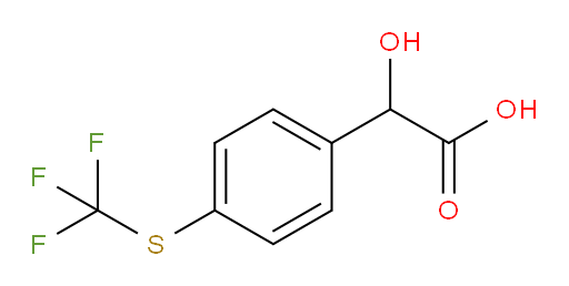 2-hydroxy-2-{4-[(trifluoromethyl)sulfanyl]phenyl}acetic acid
