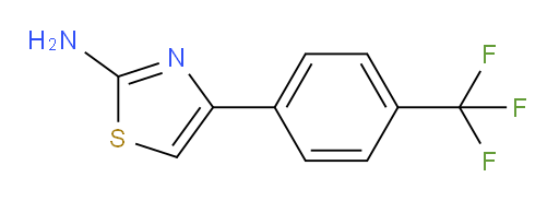 4-[4-(trifluoromethyl)phenyl]-1,3-thiazol-2-amine