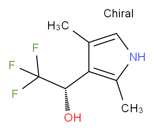 (1S)-1-(2,4-dimethyl-1H-pyrrol-3-yl)-2,2,2-trifluoroethan-1-ol