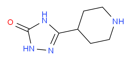 3-(piperidin-4-yl)-4,5-dihydro-1H-1,2,4-triazol-5-one
