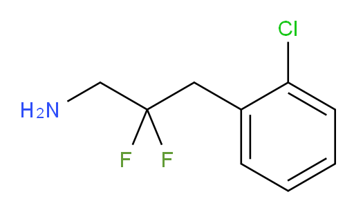 3-(2-chlorophenyl)-2,2-difluoropropan-1-amine