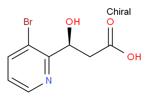 (3S)-3-(3-bromopyridin-2-yl)-3-hydroxypropanoic acid