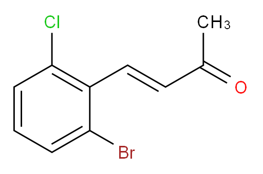 4-(2-bromo-6-chlorophenyl)but-3-en-2-one