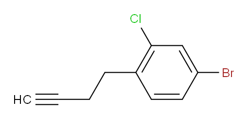4-bromo-1-(but-3-yn-1-yl)-2-chlorobenzene