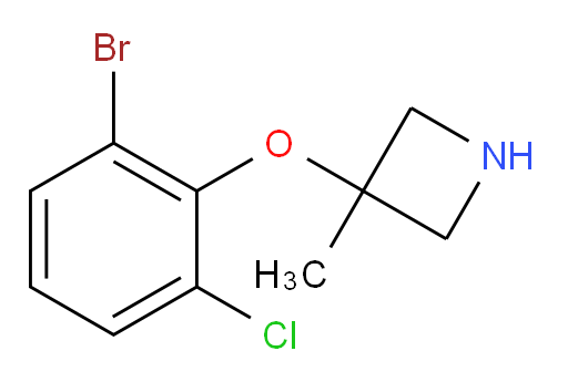 3-(2-bromo-6-chlorophenoxy)-3-methylazetidine