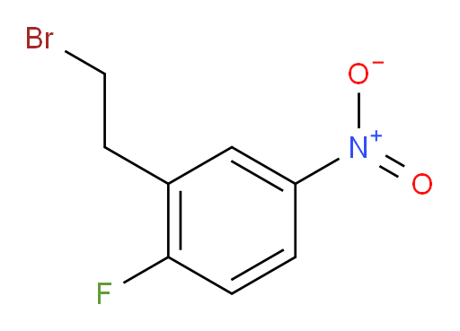 2-(2-bromoethyl)-1-fluoro-4-nitrobenzene