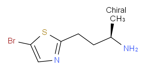 (2R)-4-(5-bromo-1,3-thiazol-2-yl)butan-2-amine