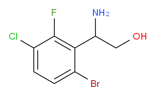 2-amino-2-(6-bromo-3-chloro-2-fluorophenyl)ethan-1-ol