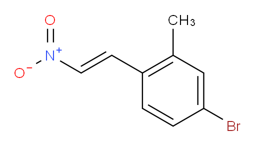 4-bromo-2-methyl-1-(2-nitroethenyl)benzene