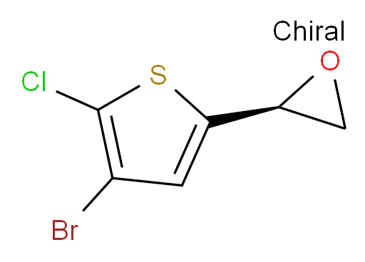 (2S)-2-(4-bromo-5-chlorothiophen-2-yl)oxirane