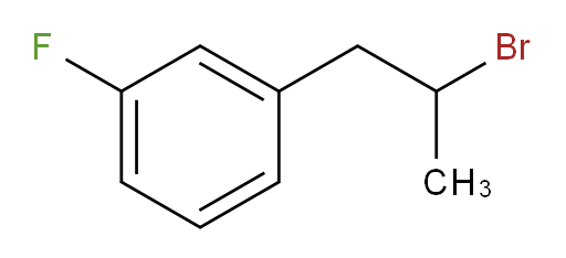 1-(2-bromopropyl)-3-fluorobenzene