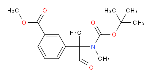 methyl 3-(2-{[(tert-butoxy)carbonyl](methyl)amino}-1-oxopropan-2-yl)benzoate