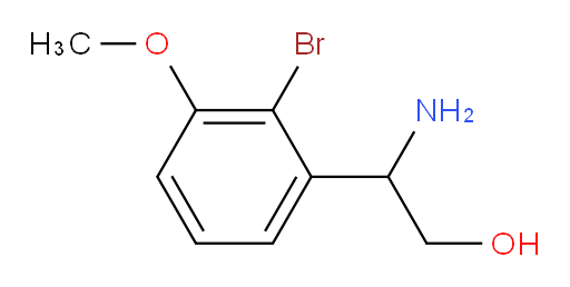 2-amino-2-(2-bromo-3-methoxyphenyl)ethan-1-ol