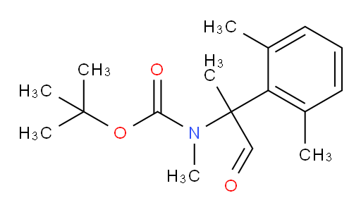 tert-butyl N-[2-(2,6-dimethylphenyl)-1-oxopropan-2-yl]-N-methylcarbamate