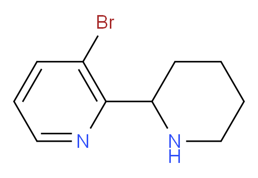 3-bromo-2-(piperidin-2-yl)pyridine