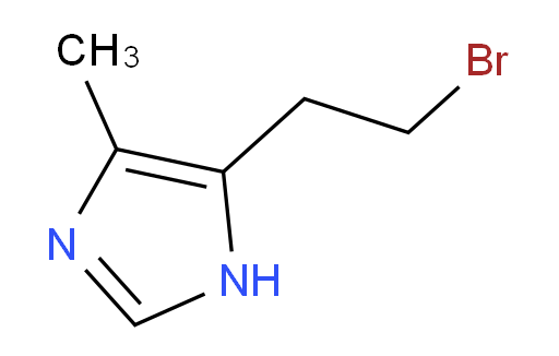 5-(2-bromoethyl)-4-methyl-1H-imidazole