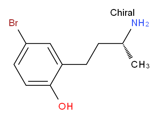 2-[(3R)-3-aminobutyl]-4-bromophenol
